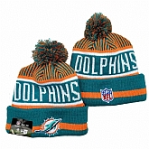 Miami Dolphins Team Logo Knit Hat YD (6),baseball caps,new era cap wholesale,wholesale hats